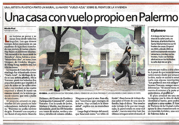 Nota Clarín 2010
