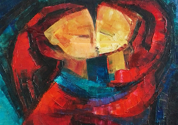 Fusión<br>1975<br>60 x 50cm