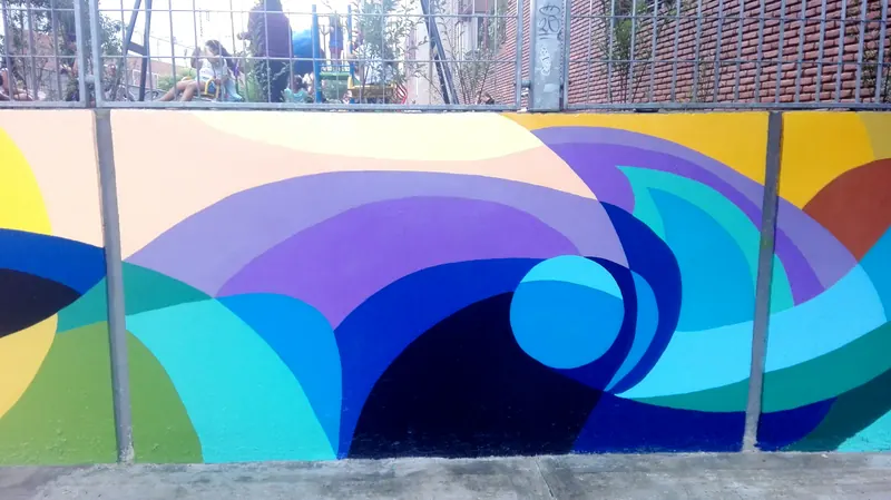 Un paño del frente de la plaza