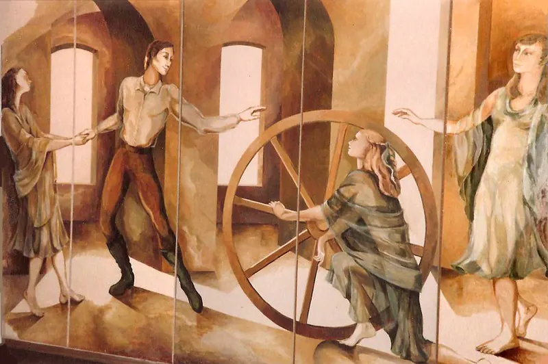 Mural óleo sobre madera de 2,50 × 5 m, Ciudad de Formosa