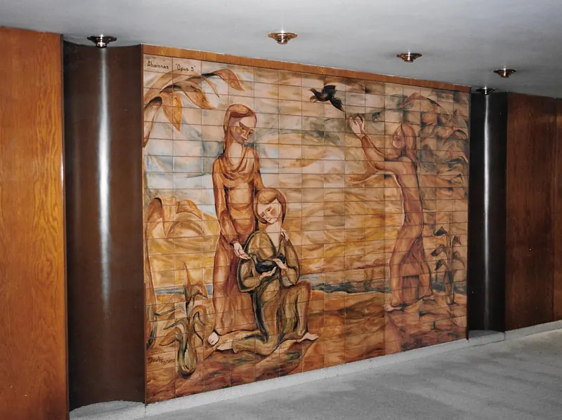 Mural en avenida Nazca 3100, Villa Pueyrredón