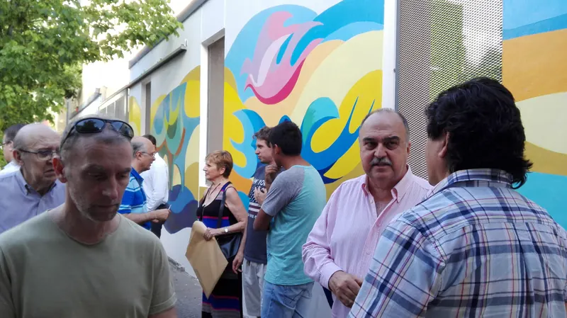 Inauguración del mural