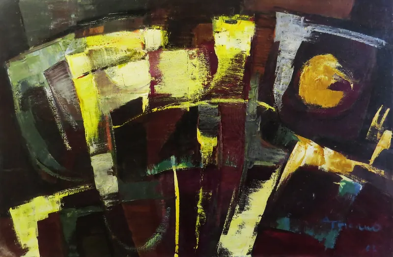 El Grito, 1963, 60 x 90cm
