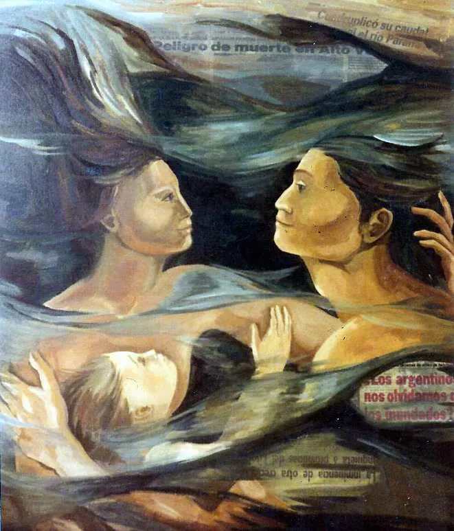 Desafiando al destino, 1983, 70 x 60cm