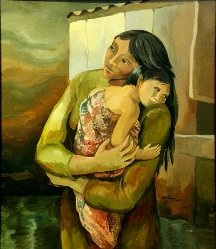 Hacia lo desconocido, 1983, 70 x 60cm