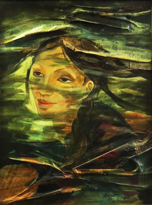 Sumergida, 1983, 60 x 50cm