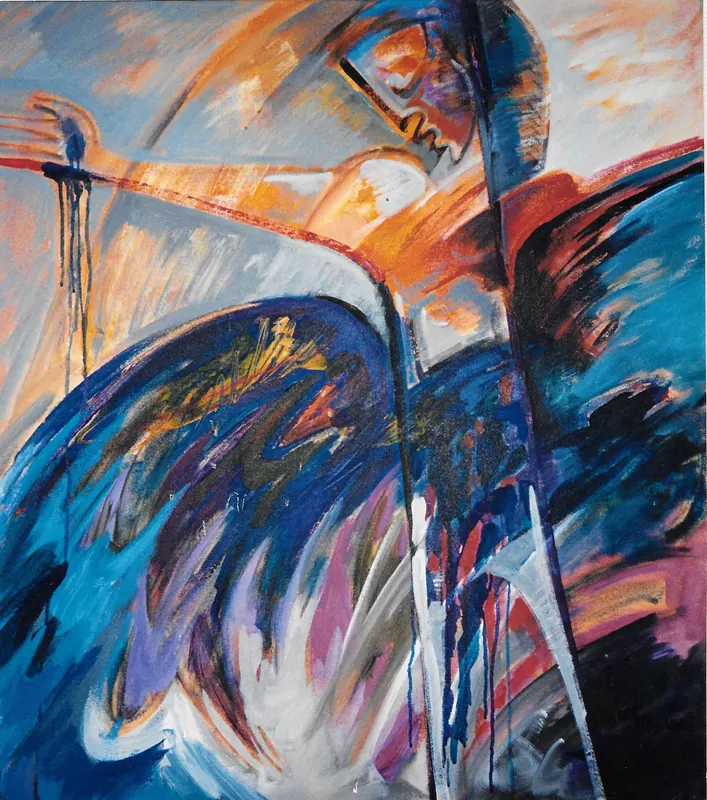 Resurrección Mística, 1998, 90 x 80cm