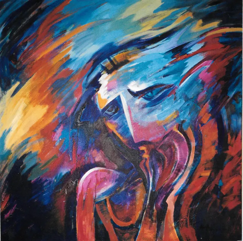 Apocalíptico, 100 x 100cm