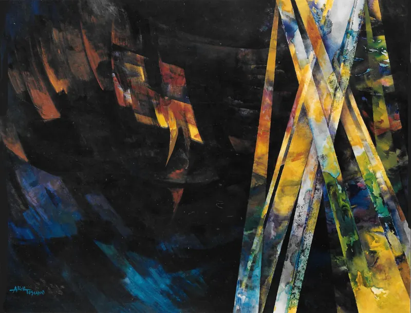 Abstracción, Colección Martin, 200 x 130cm